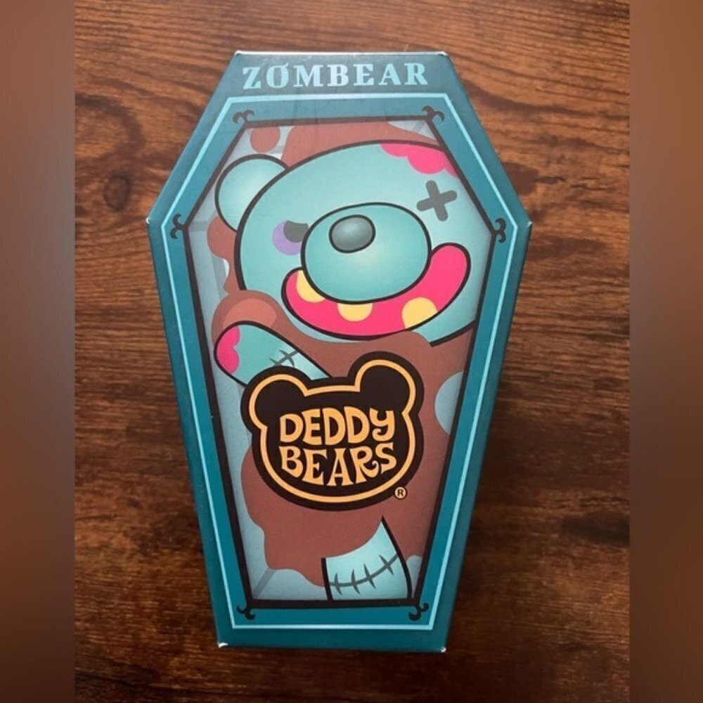 Deddy Bears Zombear 5" Plush in Coffin BNIB